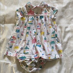 Mini Boden circus print dress
